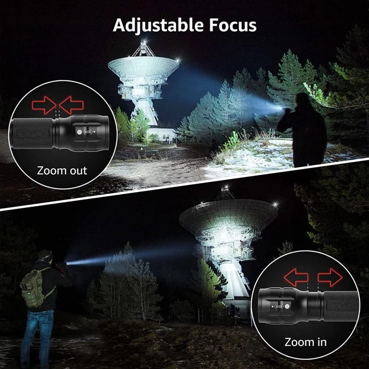 LED Flashlights For Emergency High Lumens Small Waterproof factory